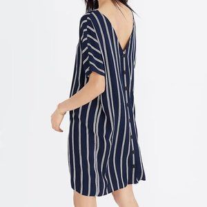 Madewell Striped Plaza Short Sleeve Mini Dress, Size XXL